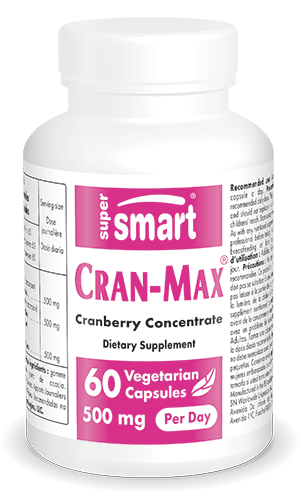 Cran-Max® suplemento alimentar, concentrado de arando