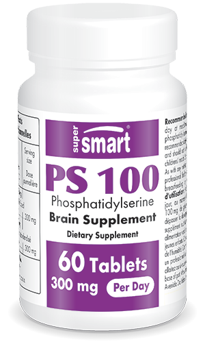 PS 100, fosfatidilserina, suplemento alimentar para o cérebro