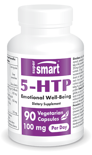 Nahrungsergänzungsmittel 5-HTP, trägt zum emotionalen Wohlbefinden bei