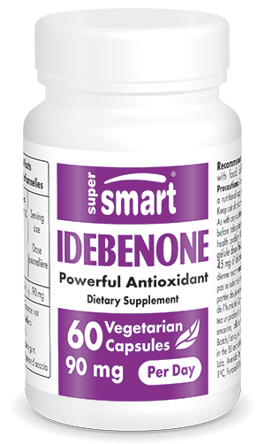 Idebenona suplemento alimentar, antioxidante potente