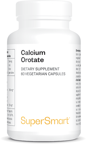 Complément d'orotate de calcium et d'orotate de magnésium