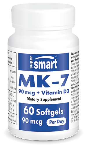 MK-7 90 mcg + Vitamin D3 Supplement