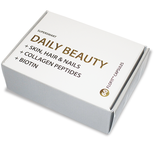 Vasetto di integratore alimentare di bellezza Daily Beauty