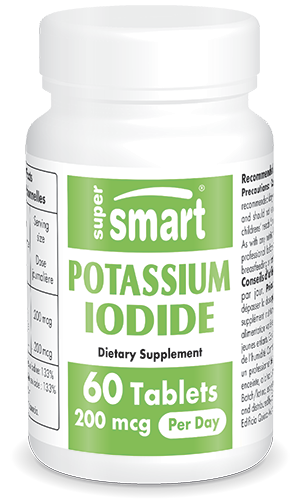 Comprimés d'iodure de potassium ou iode stable