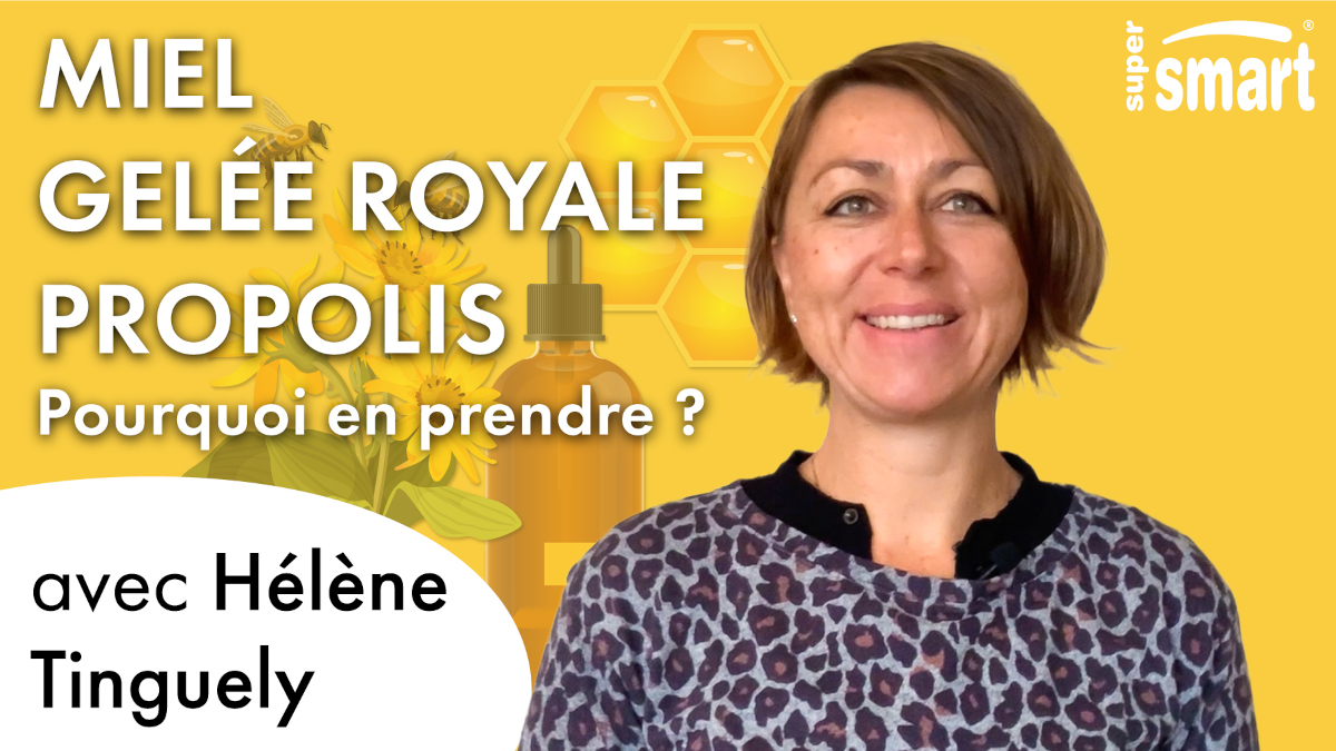 Les bienfaits du miel, de la gelée royale et de la propolis