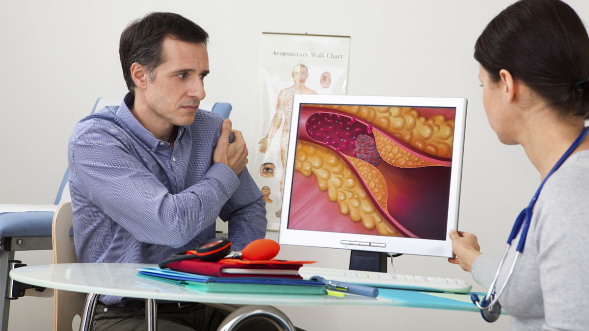 Fotografia di un incontro medico dal cardiologo